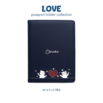 Shy Shy Cat - Passport Holder