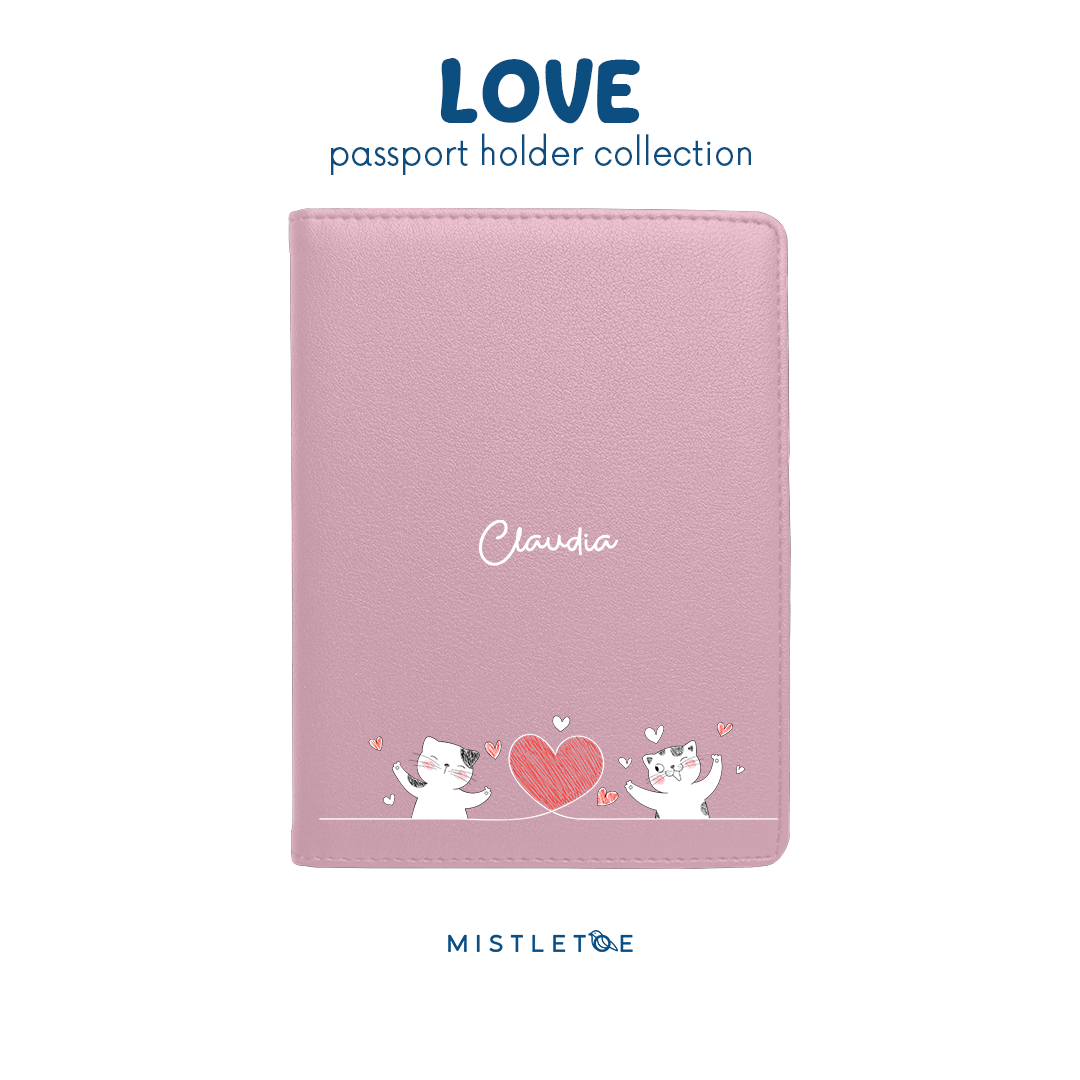 Shy Shy Cat - Passport Holder