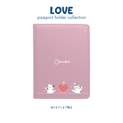 Shy Shy Cat - Passport Holder