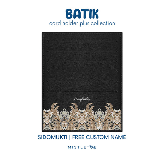 Sidomukti - Card Holder Plus