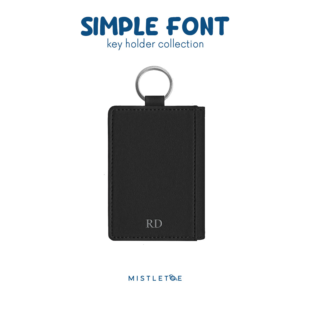 Debossed Silver Foil - Key Holder