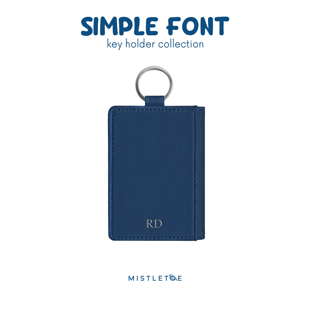 Debossed Silver Foil - Key Holder