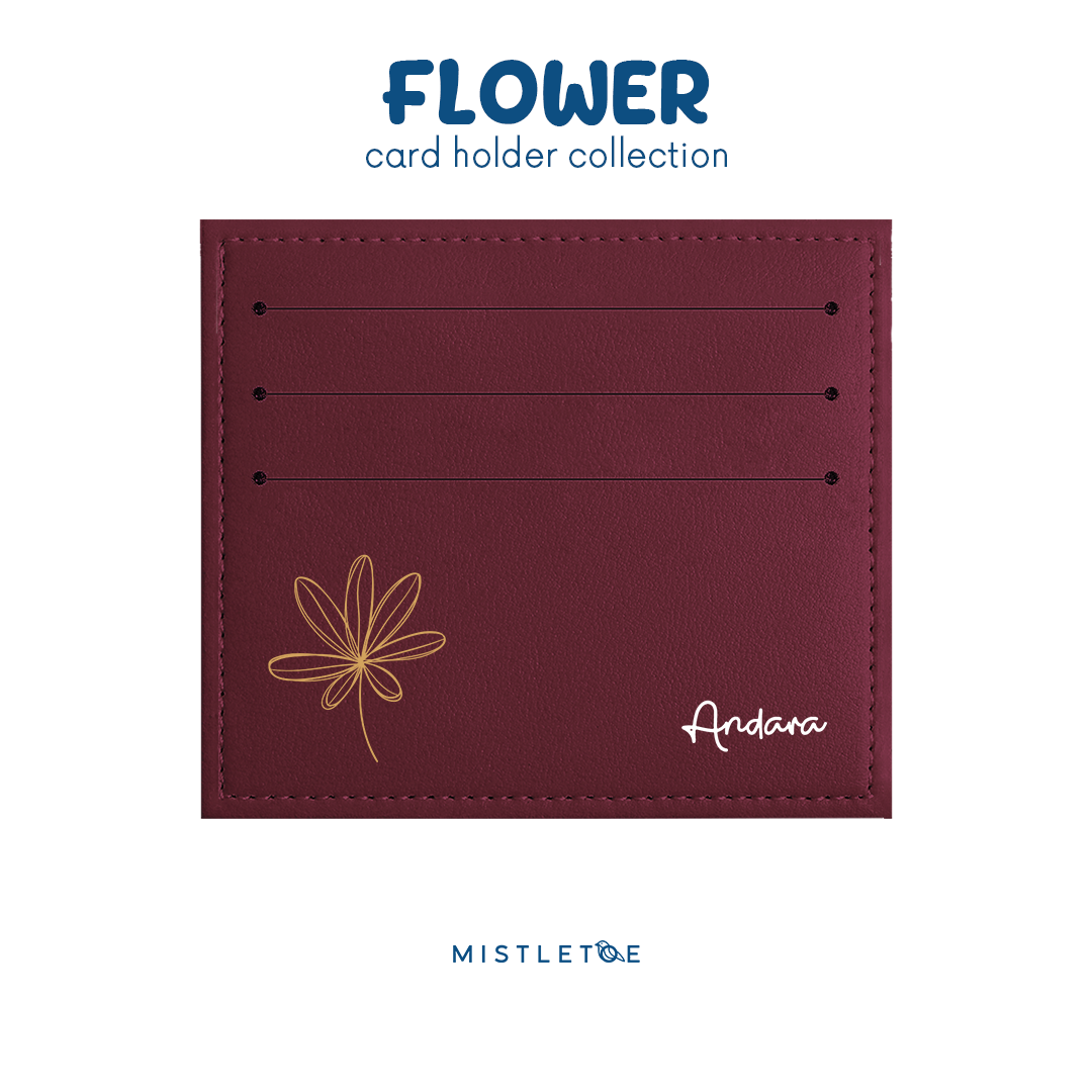 Simple Leaf - Card Holder