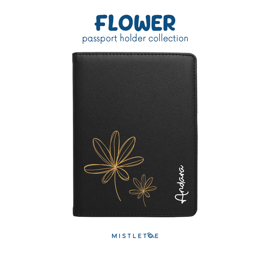 Simple Leaf - Passport Holder
