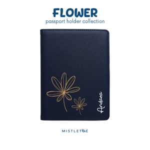 Simple Leaf - Passport Holder