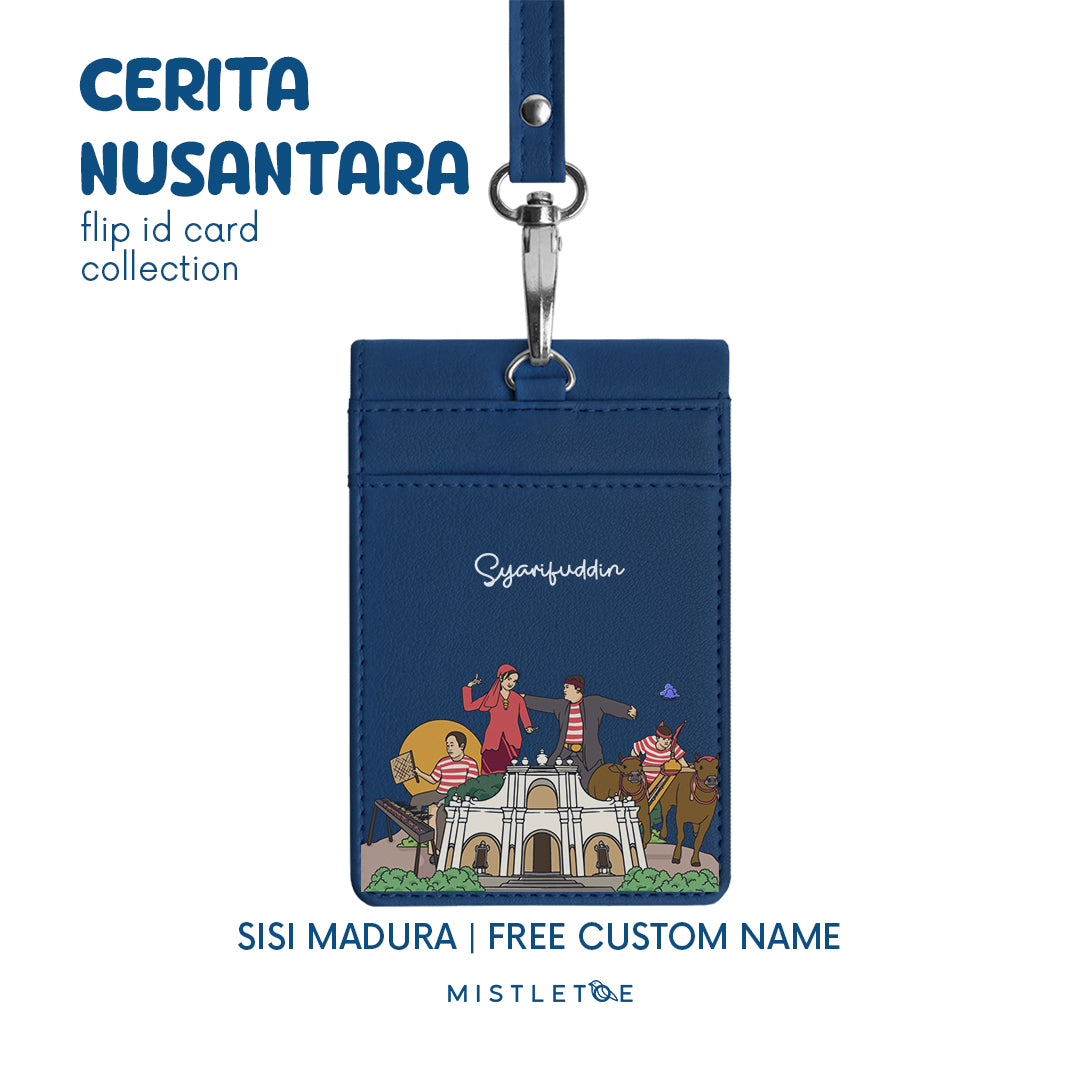Sisi Madura - Flip ID Card | Lanyard