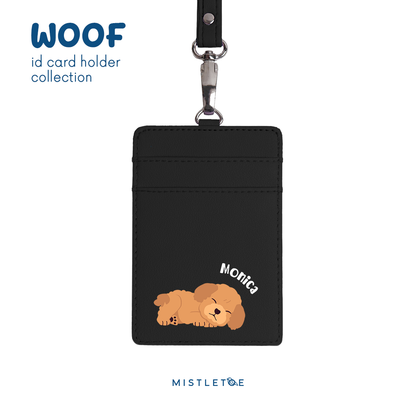 Sleepy Poodle - ID Card Holder | Lanyard