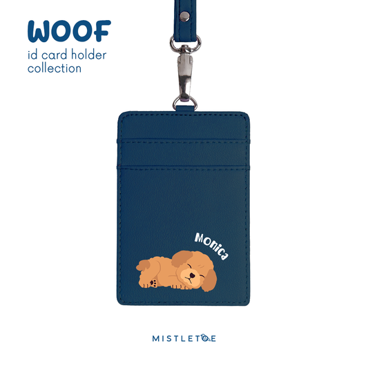 Sleepy Poodle - ID Card Holder | Lanyard