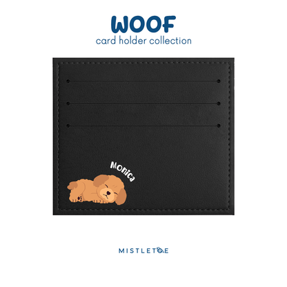 Sleepy Poodle - Card Holder