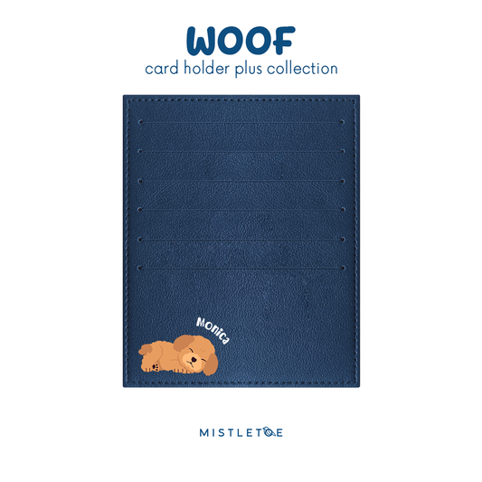 Sleepy Poodle - Card Holder Plus