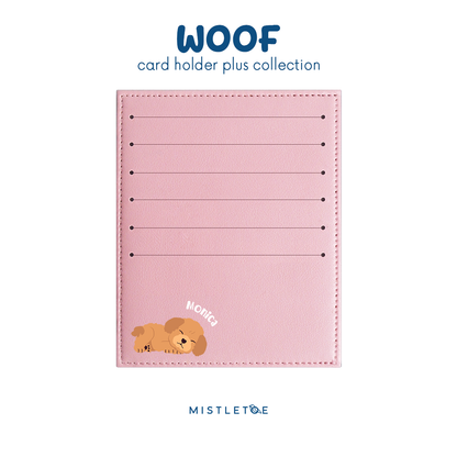 Sleepy Poodle - Card Holder Plus