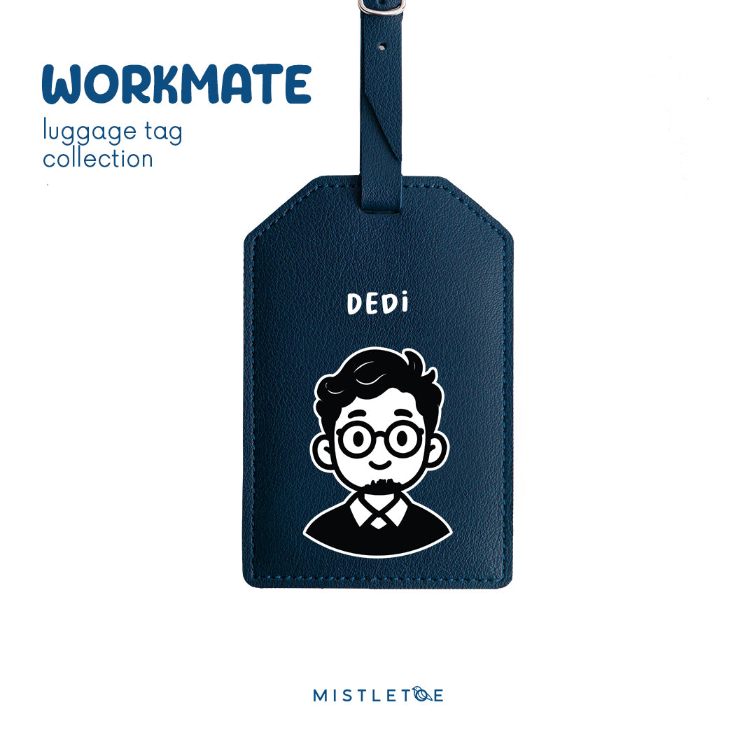 Smart Glasses - Luggage Tag - Navy Blue