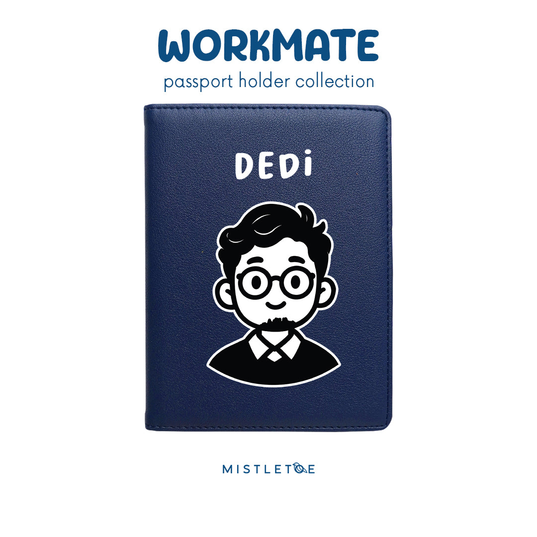 Smart Glasses - Passport Holder - Navy Blue