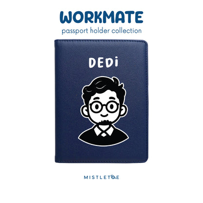 Smart Glasses - Passport Holder - Navy Blue