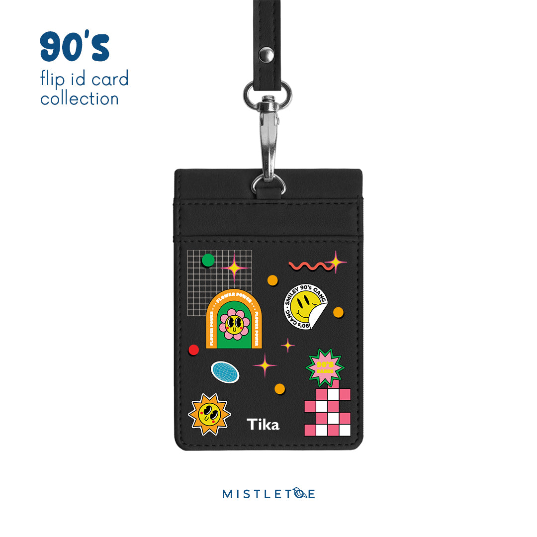Smiley - Flip ID Card | Lanyard