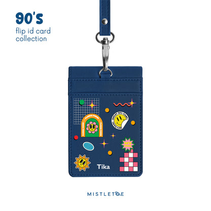 Smiley - Flip ID Card | Lanyard