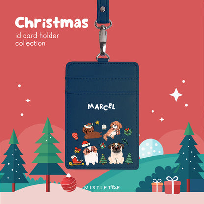 Snow Woof - ID Card Holder | Lanyard