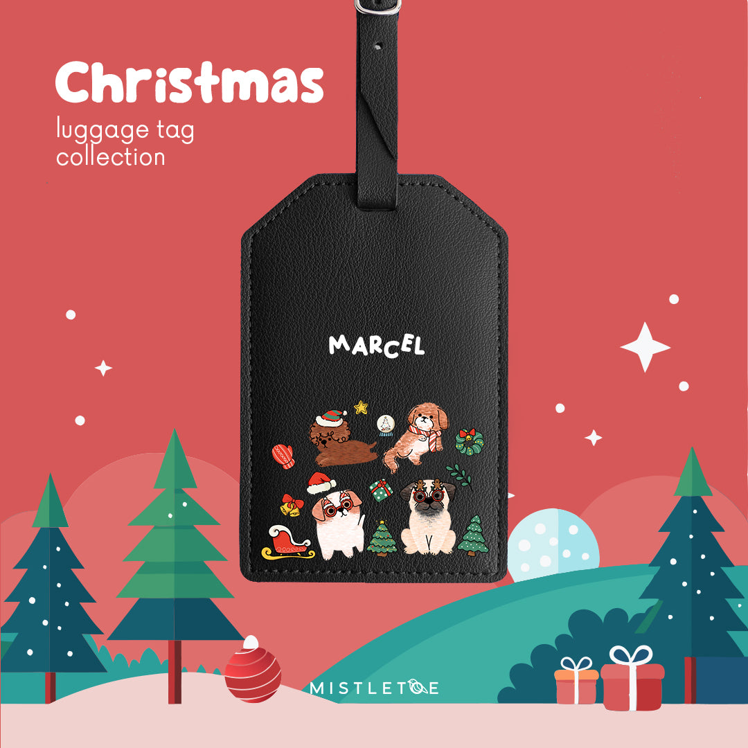 Snow Woof - Luggage Tag