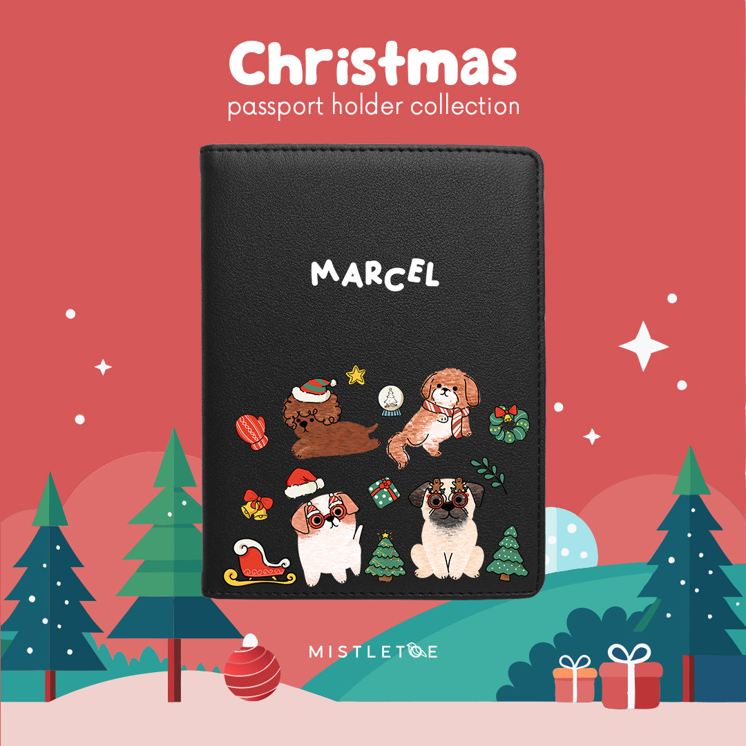 Snow Woof - Passport Holder