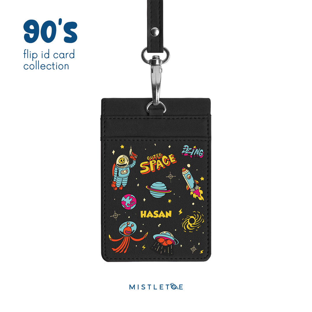 Spacey Sprouts - Flip ID Card | Lanyard