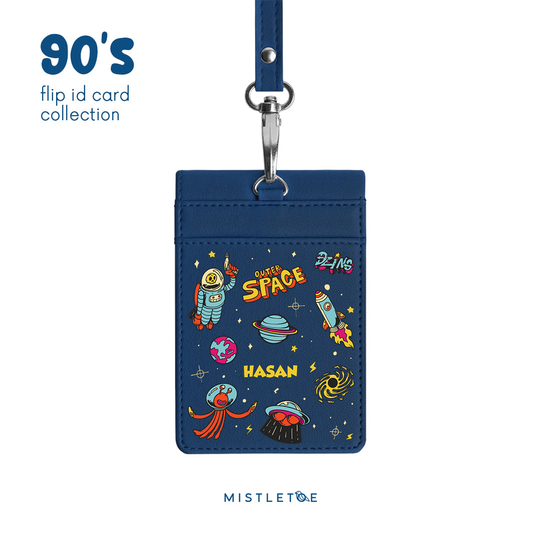 Spacey Sprouts - Flip ID Card | Lanyard