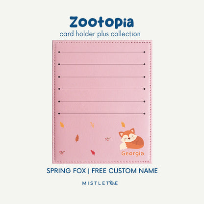 Spring Fox - Card Holder Plus