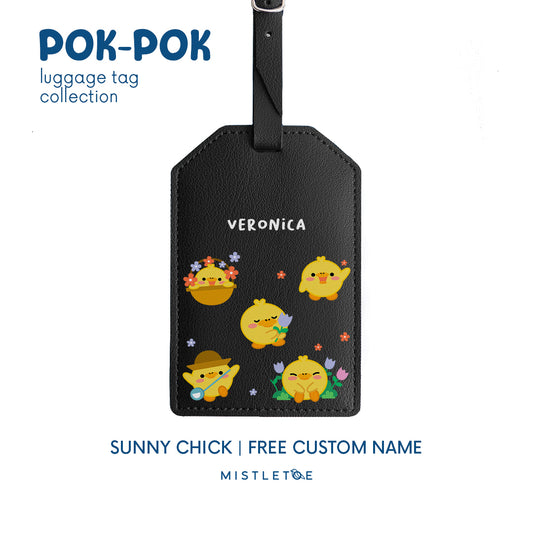 Sunny Chick - Luggage Tag