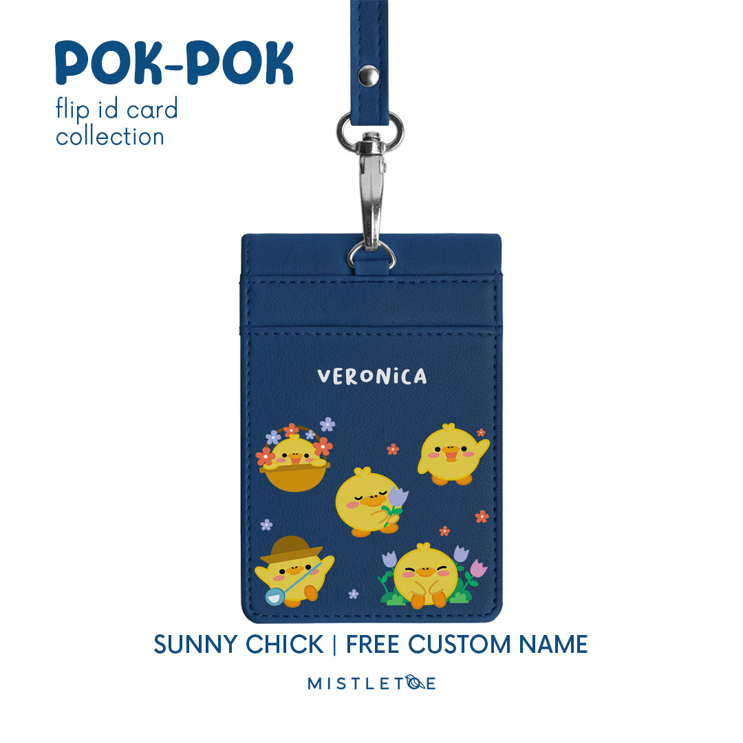 Sunny Chick - Flip ID Card | Lanyard