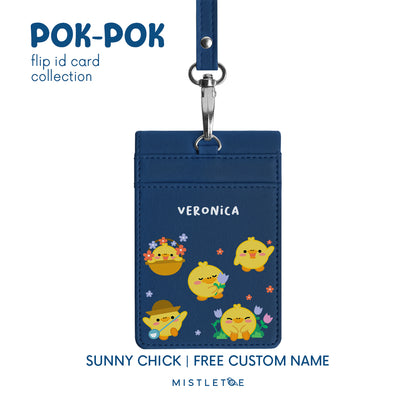 Sunny Chick - Flip ID Card | Lanyard