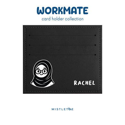 Sweetie Hijab - Card Holder - Charcoal Black