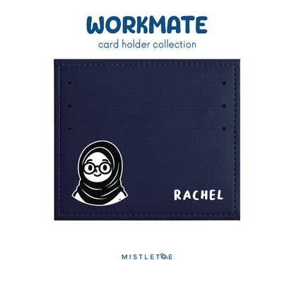 Sweetie Hijab - Card Holder - Navy Blue