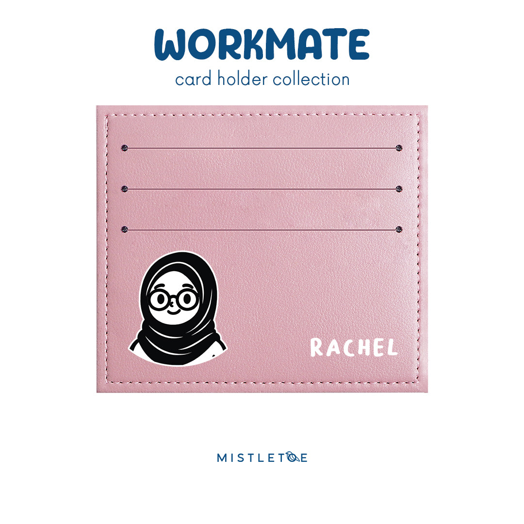 Sweetie Hijab - Card Holder - Blossom Pink