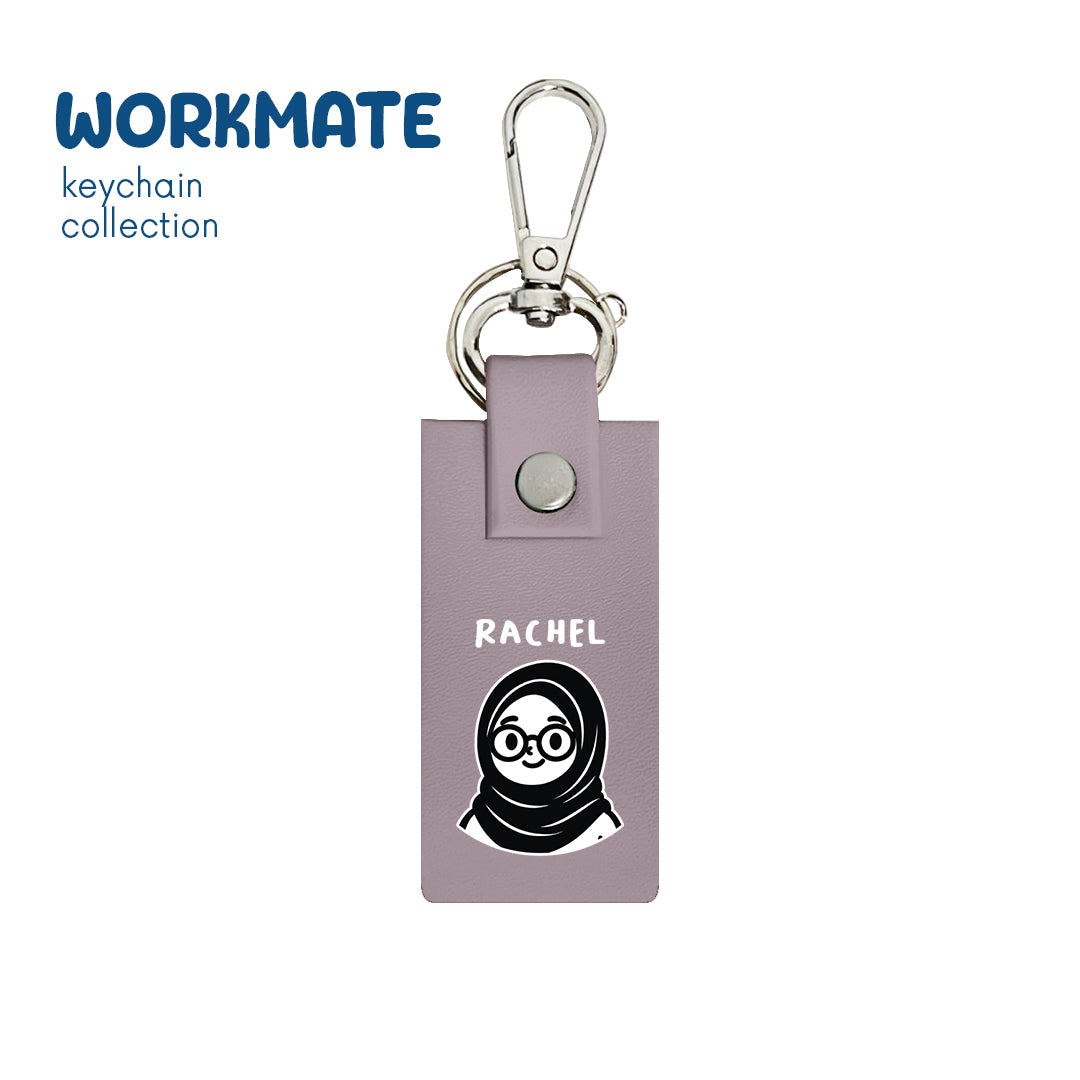 Sweetie Hijab - Keychain - Dusty Lavender