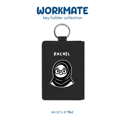 Sweetie Hijab - Key Holder - Charcoal Black