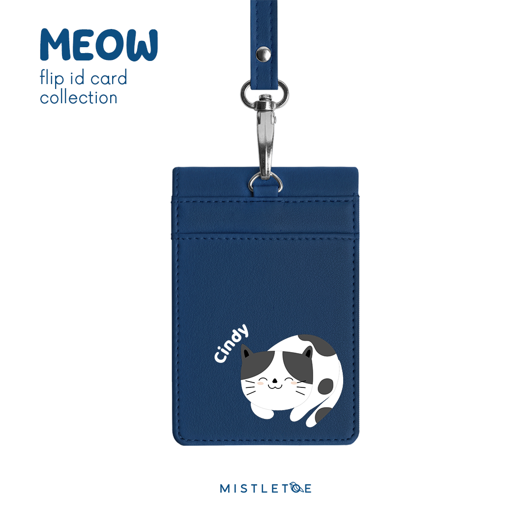 Tama Cat - Flip ID Card | Lanyard