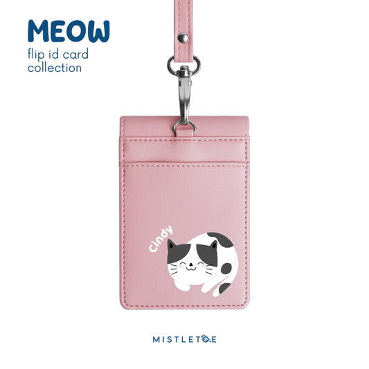 Tama Cat - Flip ID Card | Lanyard