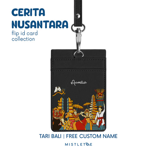 Tari Bali - Flip ID Card | Lanyard