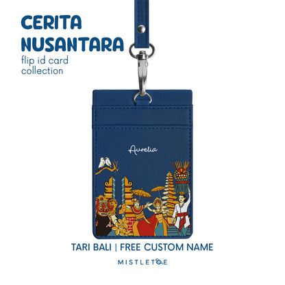 Tari Bali - Flip ID Card | Lanyard