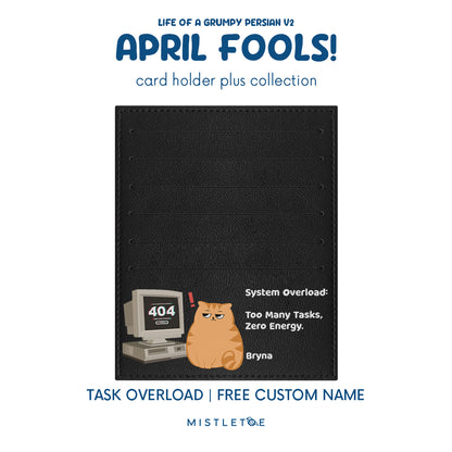 Task Overload - Card Holder Plus