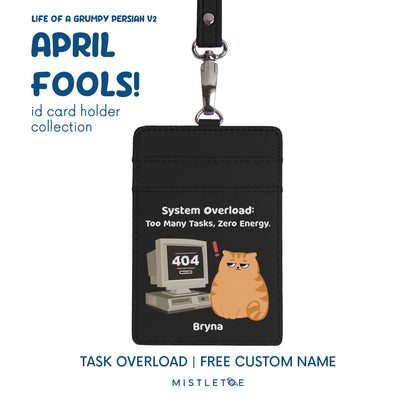Task Overload - ID Card Holder | Lanyard