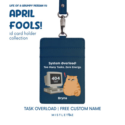 Task Overload - ID Card Holder | Lanyard