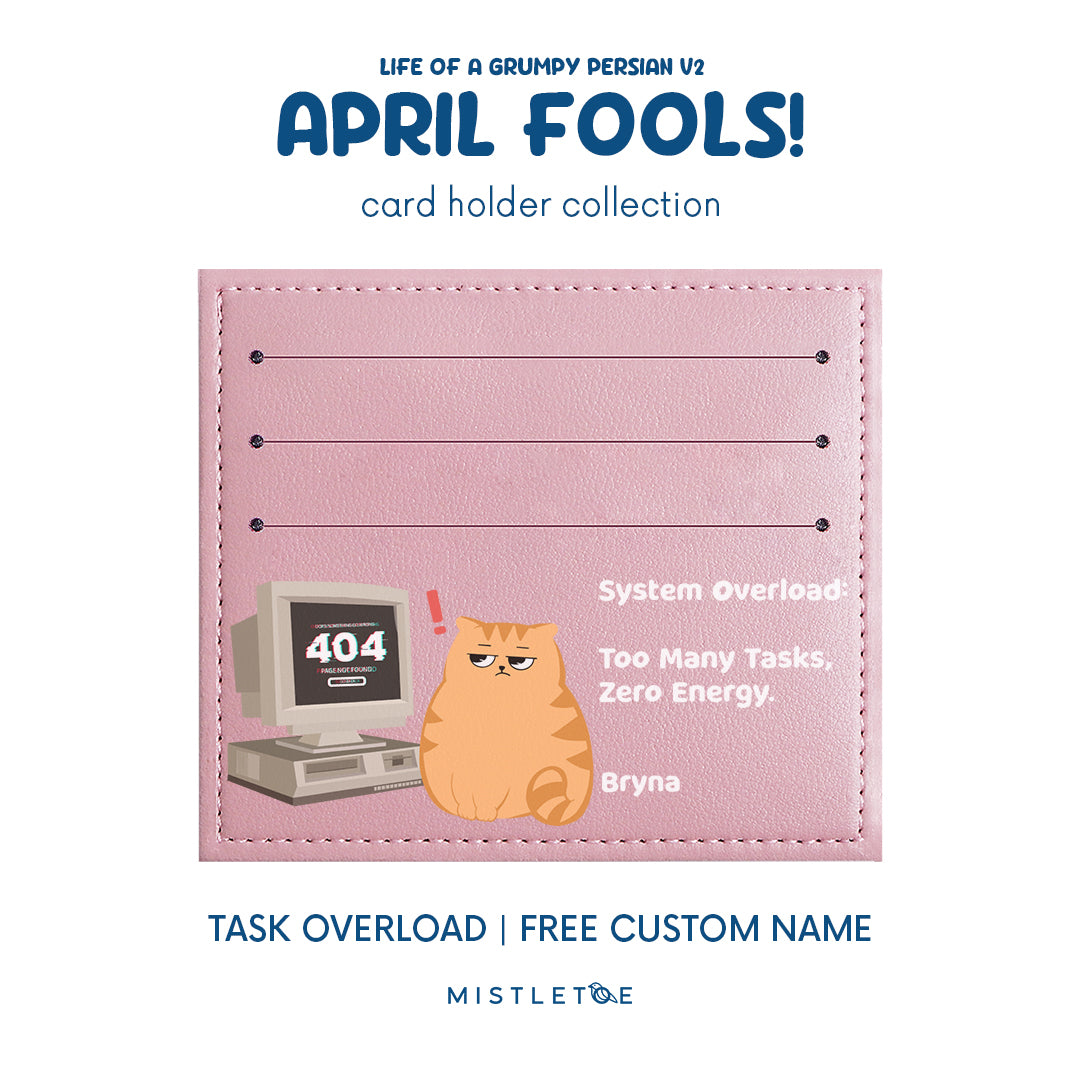 Task Overload - Card Holder