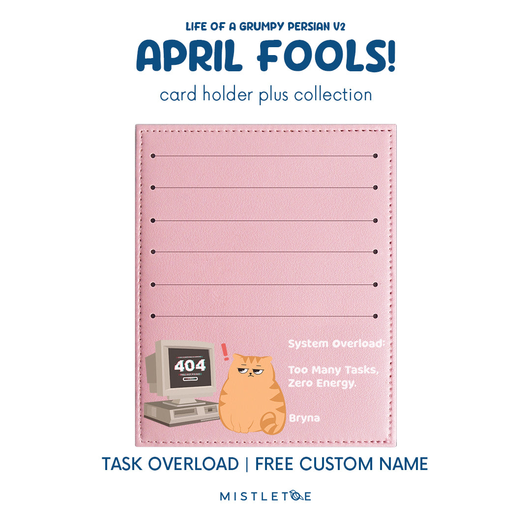 Task Overload - Card Holder Plus