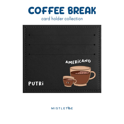 Team Americano - Card Holder - Charcoal Black