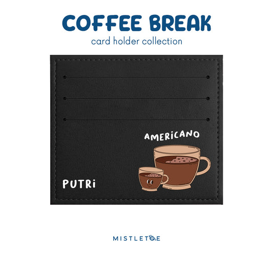 Team Americano - Card Holder - Charcoal Black