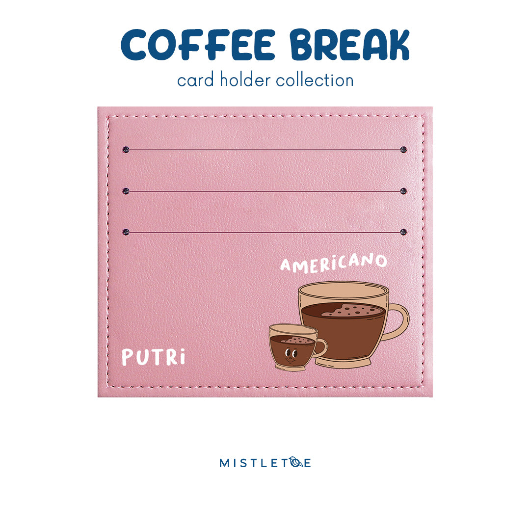 Team Americano - Card Holder - Blossom Pink