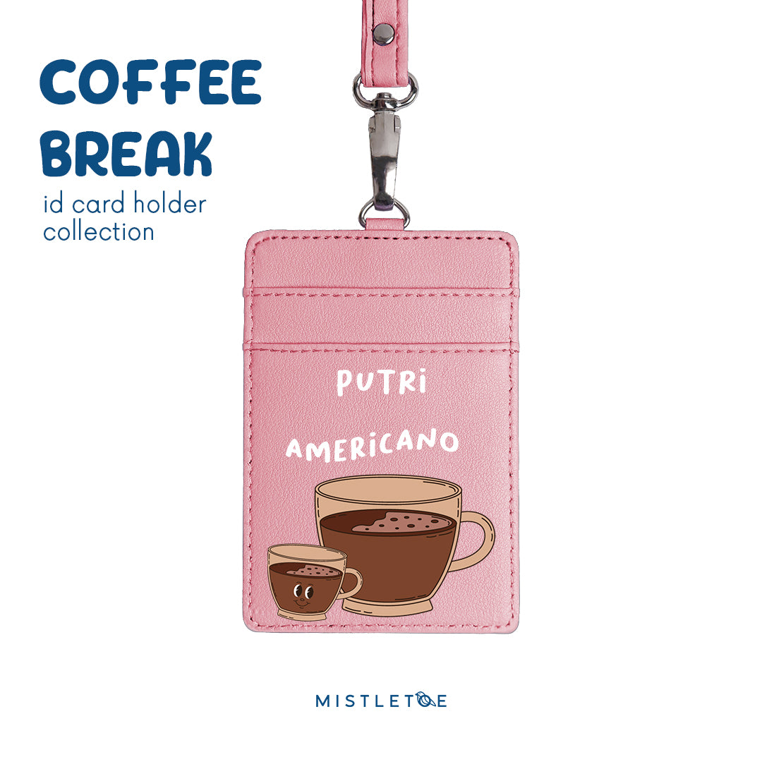 Team Americano - ID Card Holder - Blossom Pink