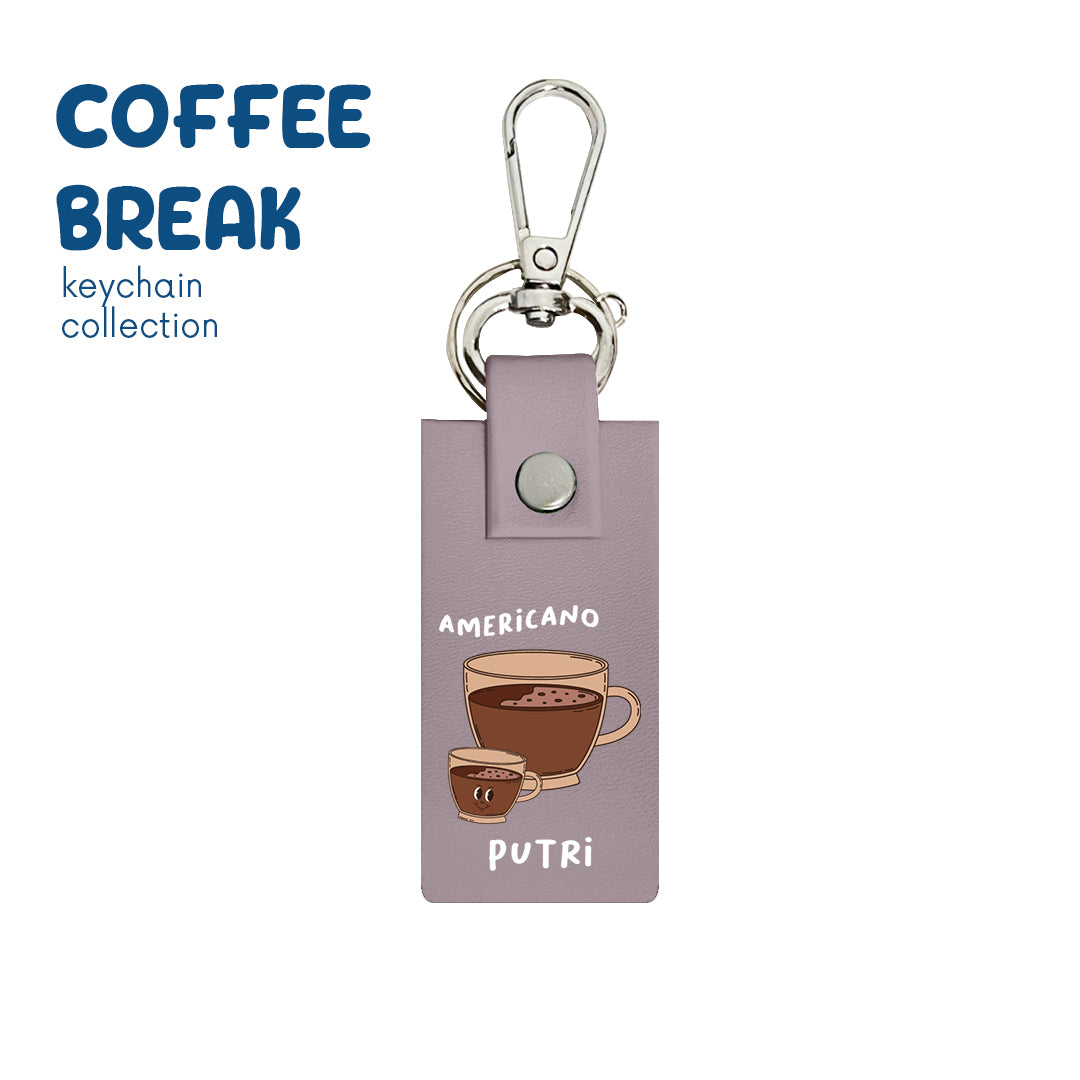 Team Americano - Keychain - Dusty Lavender