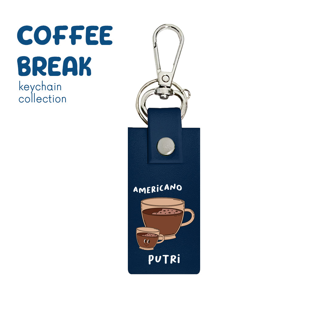 Team Americano - Keychain - Navy Blue