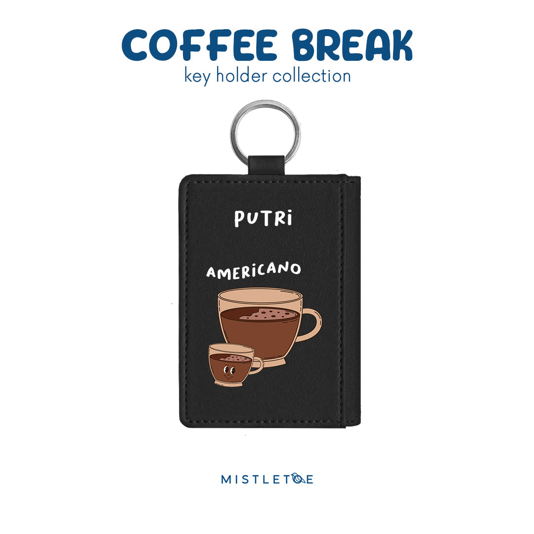 Team Americano - Key Holder - Charcoal Black